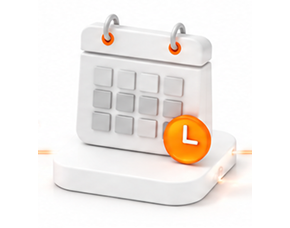 Power Scheduling — calendar with clock